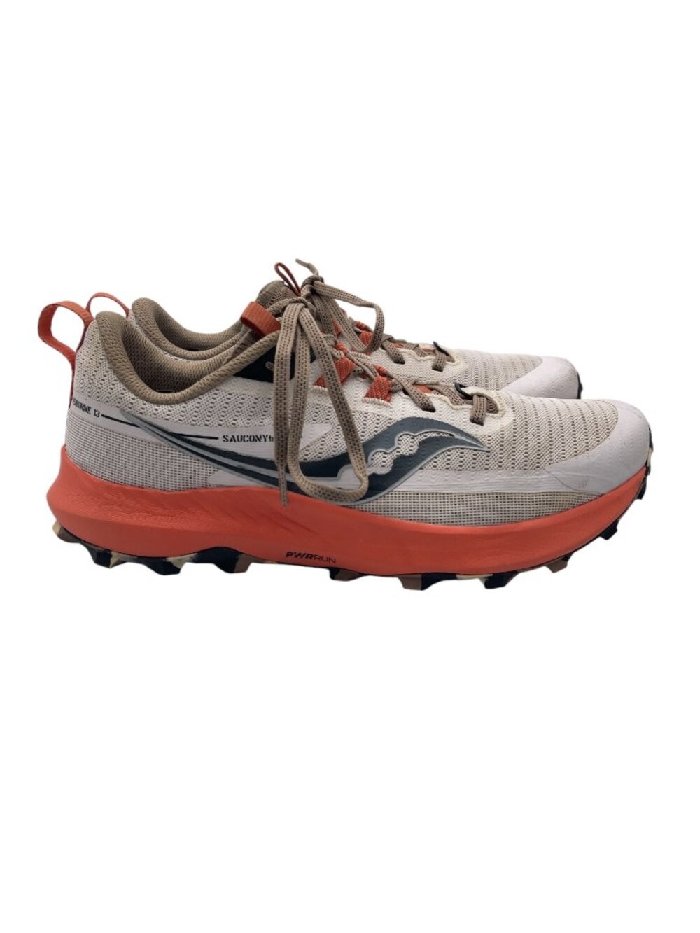 Saucony Peregrine 13 Trail Running Shoes Fog Zenith BS10838-16 Women's Size 10